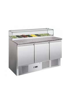 Холодильный стол для пиццы GGM Gastro SAH147RG-OG